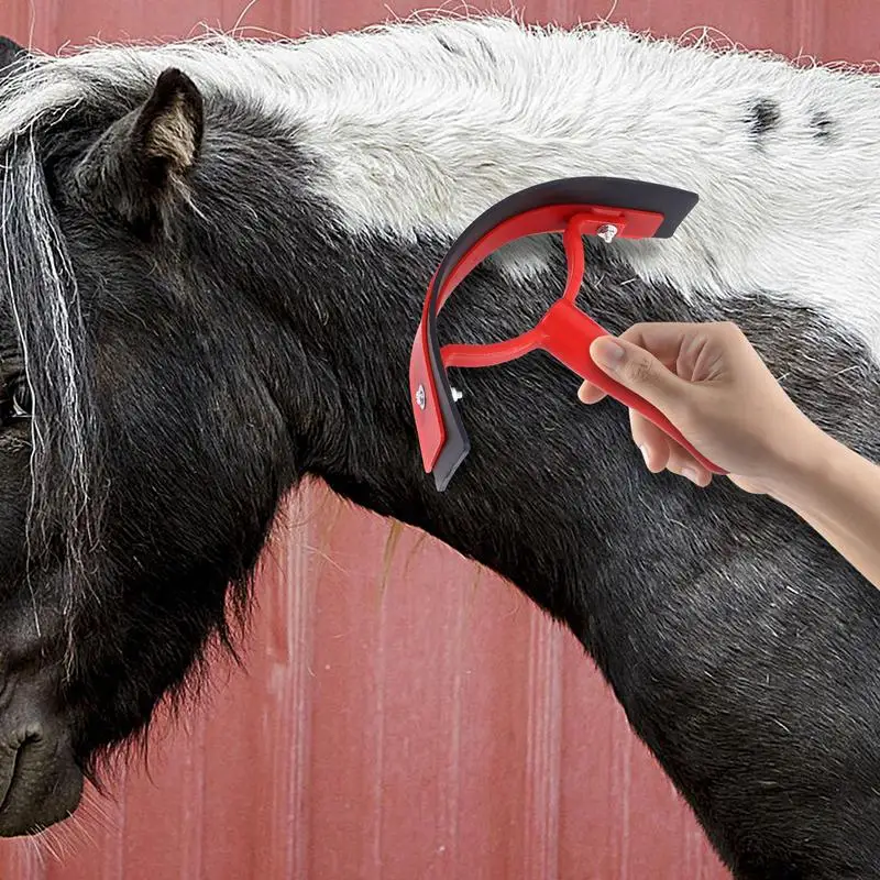 Zweetkrabber Paardenafstoting Schraper Gereedschap Paard Dehedding Gereedschap Paard Levert Dierlijke Paarden Verzorgingsgereedschap Voor Paarden Voor Paarden Runderen