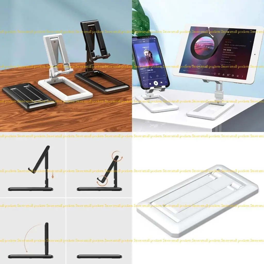 

R1WD Держатель для мобильного телефона Портативный мобильный телефон Складная подставка с удлиненным креплением