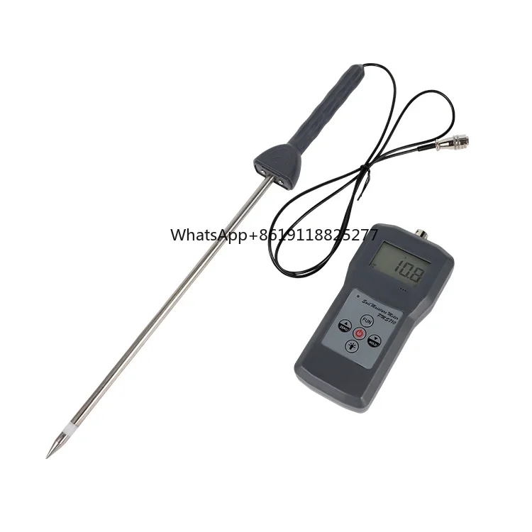 Portable High Quality  Approval Single Needle Soil Moisture Meter Analyzer PMS710 with CE for Concrete River Sand Soil