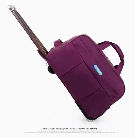 Travel trolley bag cabin size Boarding luggage bags Rolling Bag with wheels for women travel Duffel  Wheeled Travel luggage bag