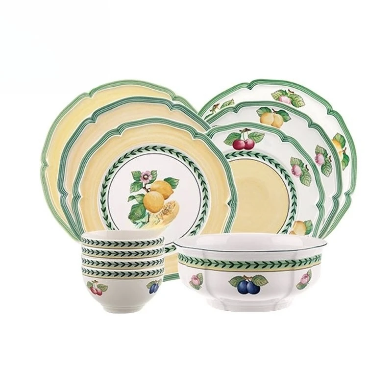 

French Garden Cutlery Set Classic European Cutlery Dopamine