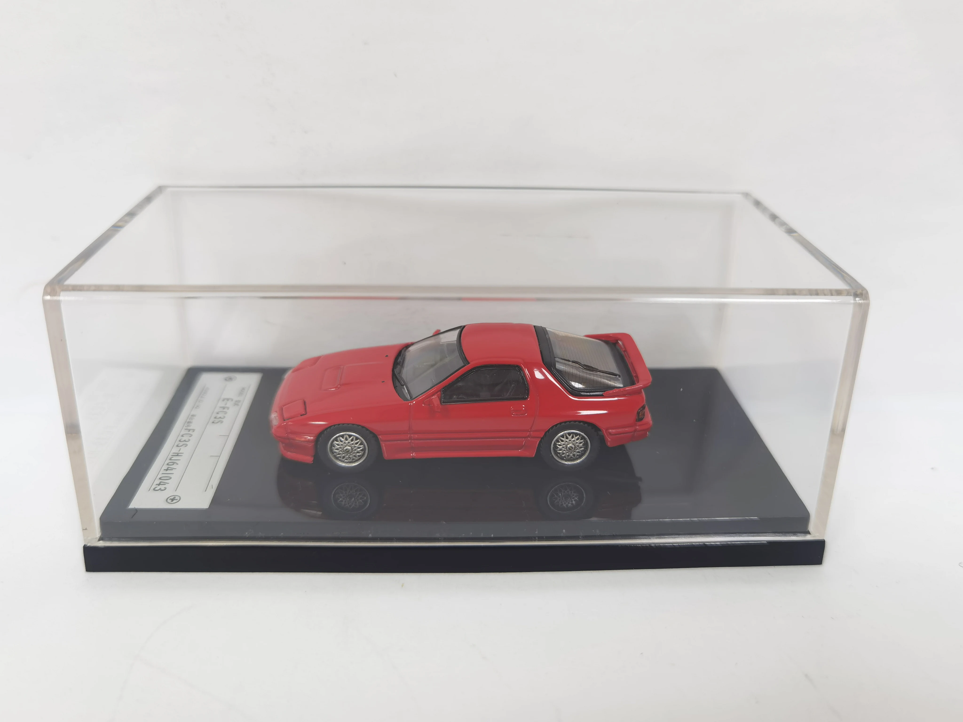 Rare HJ641043WR 1/64 Mazda RX-7 (FC3S) Winning Limited Braze Red For Collection