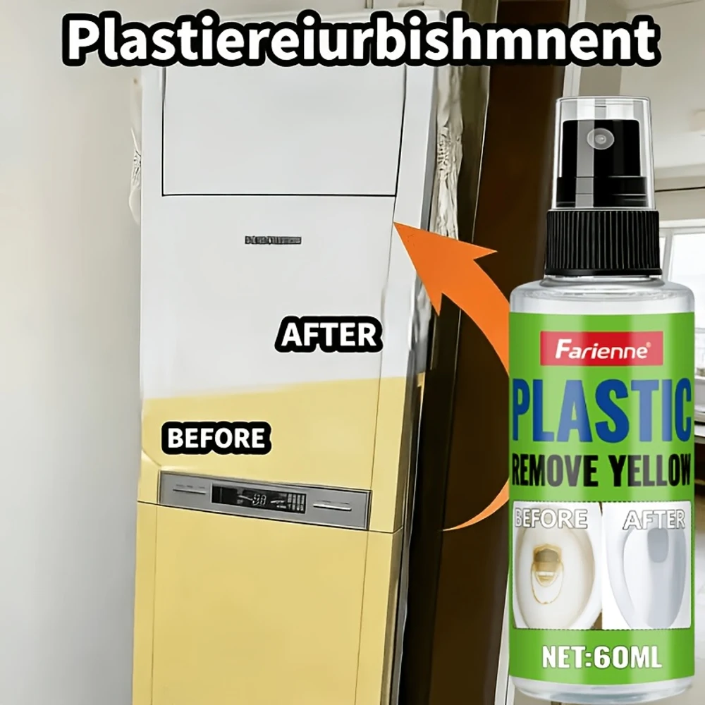 Plastic Yellow Discoloration Remover, Air Conditioner Yellowing Removal & Renewal Agent, Panel Yellowing Whitening Solution, Lam