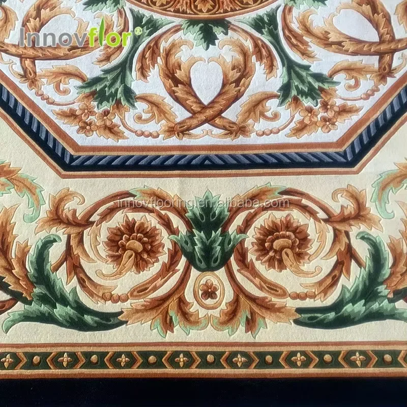 for Pakistan Persian Design Hand Tufted High Pile Wool Silk Turkish Sajadah Muslim Prayer Mat for Hotel Use