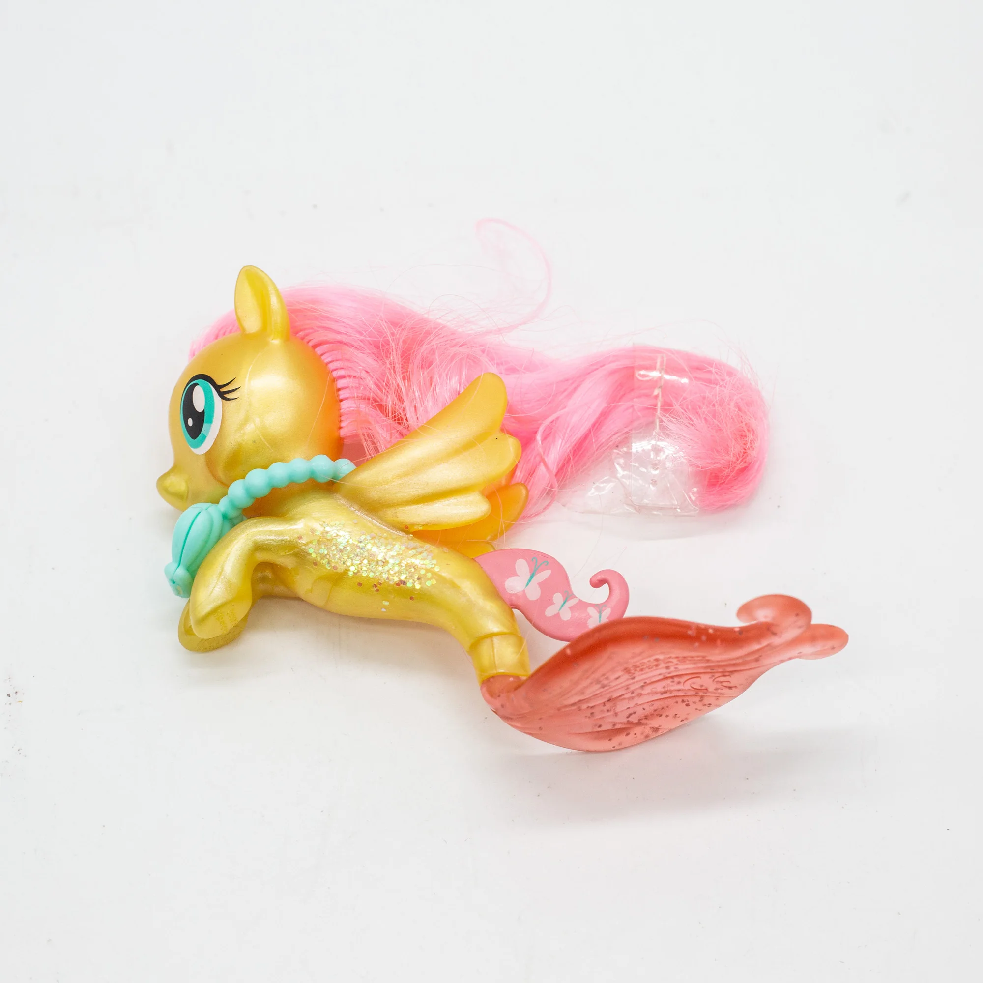 Hasbro My Little Pony Seapony Rainbow Dash Fluttershy Adores Shimmer Figurine Dolls for Kids Girls Birthday Gifts Collection