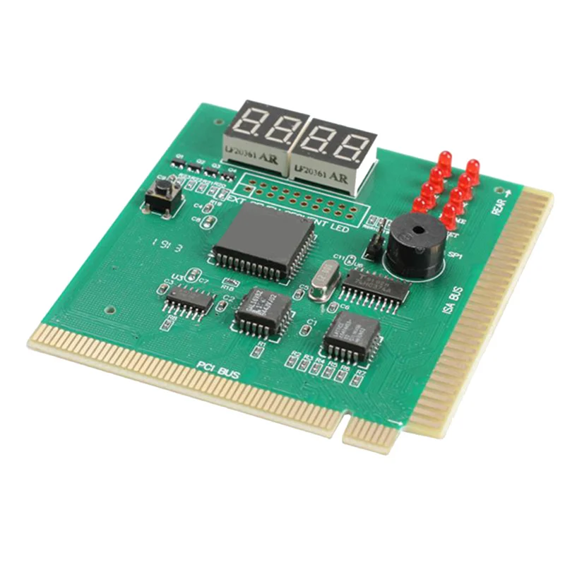 4-Digit LCD Display PC Analyzer Diagnostic Card Motherboard Post Tester Computer Analysis PCI Card Networking Memory Cpu