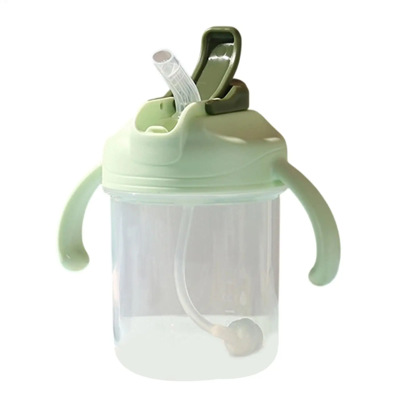 sippy-cup-with-straw-300ml-leakproof-transition-drinking-feeding-weaning-water-bottle-straw-water-cup-for-home-bedroom-travel