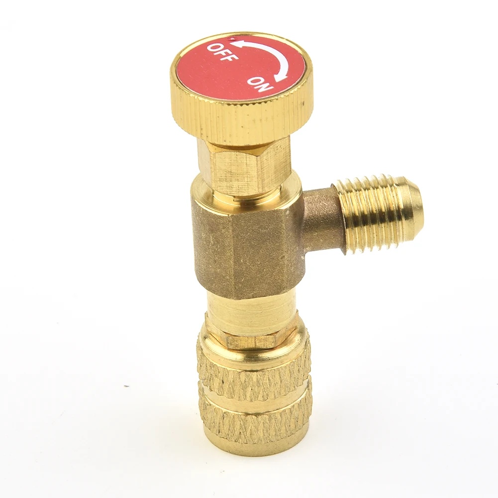 Industrial New Useful Air Conditioning adapter Replacement For R22/R410A Refrigeration Safety Valve Adjustable Copper
