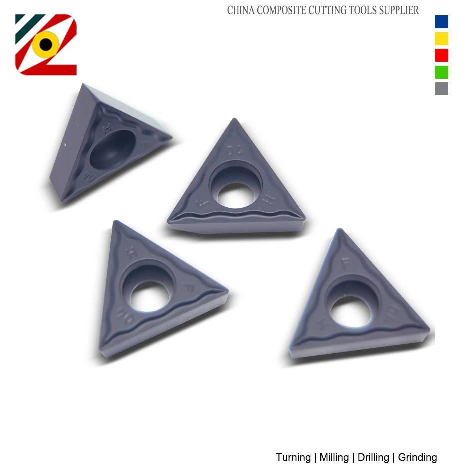 EDGEV 10pcs Inserti In Metallo Duro CNC TCMT16T304 TCMT16T308 TCMT 3251 Noioso Utensili di Tornitura Tungsteno Lama per Acciaio Inox