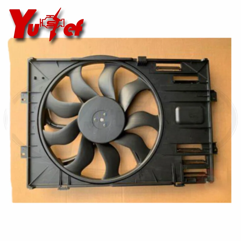 Quality Cooling Fan Assembly for VW MULTIVAN VI T5 T6 SGF SGM SGN SHM SHN 2.0 TDI TRANSPORTER V VI 7E0121205B 7E0121205J 850W