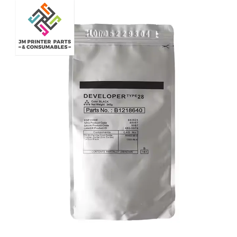 Pó desenvolvedor de copiadora tipo 28 para Ricoh 1015 1018 1027 1032 3025 2500 3352