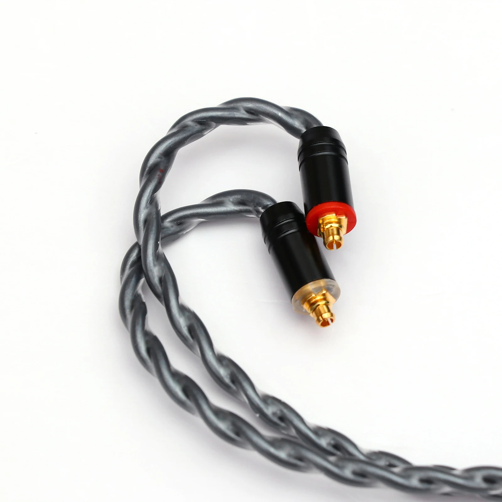 Tripowin Noire Kopfhörer kabel 4-adrig 24awg Occ aktualisiert Hifi Audio abnehmbar 3-in-1 2,5mm/3,5mm/4,4mm Stecker für audiophile Iems – Detail 10
