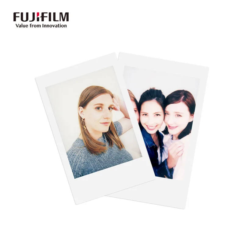 Fujifilm Instax Mini Film Beyaz Kenar 20 Sayfa Fotoğraf Kağıdı Fuji anlık kamera için 8/7 s/9/11/25/50/90/70/liplay/link