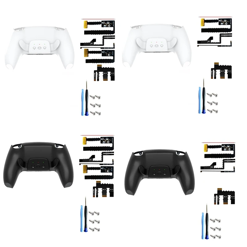 

010 020 030 For PS5 Controller Back Button Attachment Extension Adapter Gamepad Paddle Key With Turbo For SONY PS5 Durable White