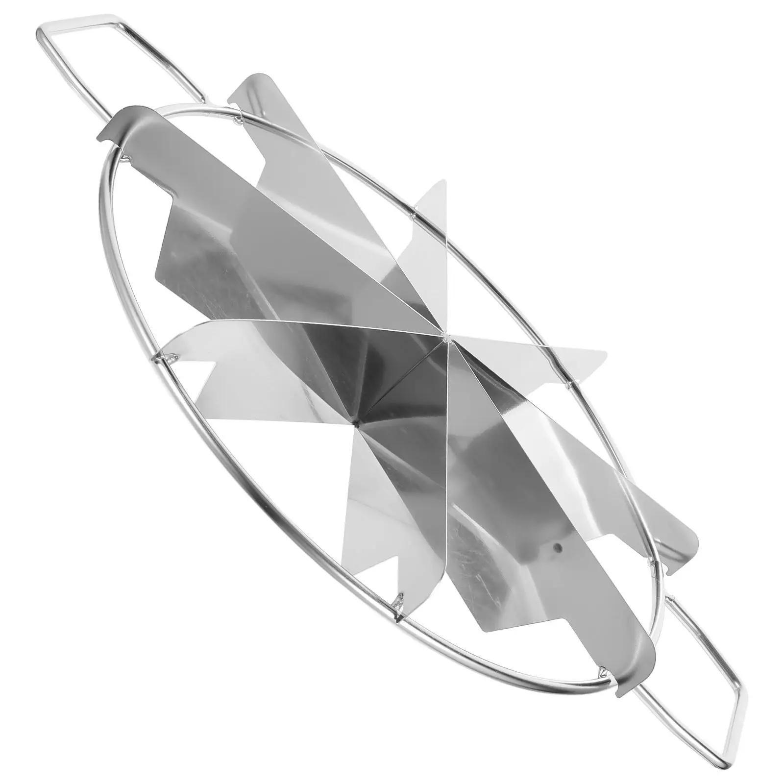 Stainless Steel Cake Slicer 8-Slice Round Divider for Precise Even Slicing Cheesecake Pie Bread Pastry Server Kitchen Utensils