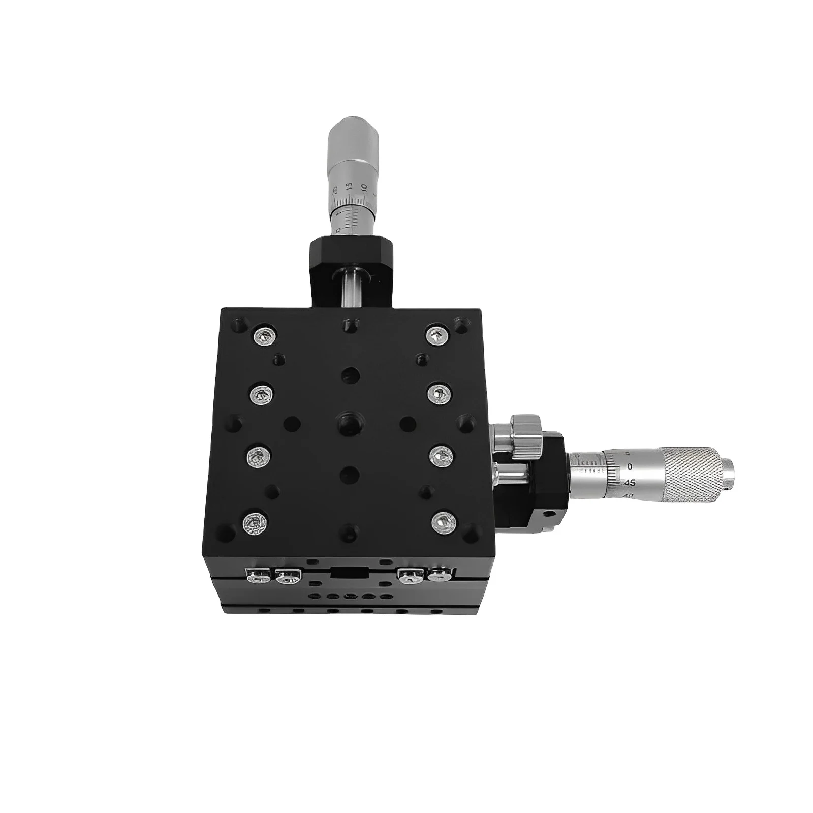GOOD C&K 80x80mm Manual Linear Stage XY Axis Machinery Parts Linear Translation Stage Manual XY Micrometer Manual Stage