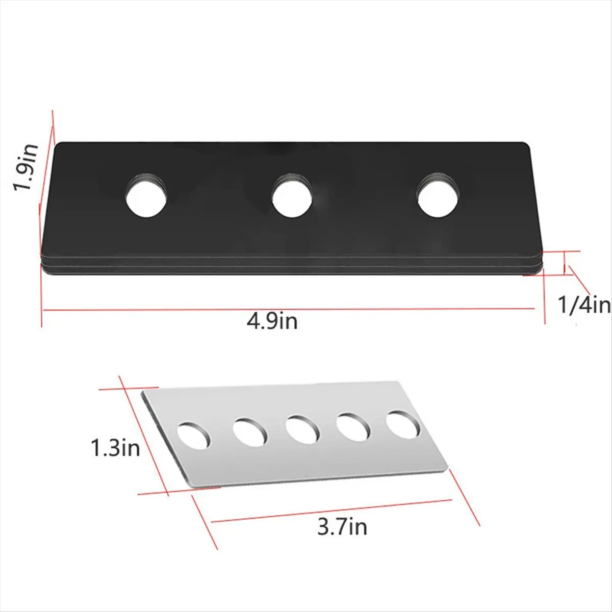 1/4inch Universal Snow Blower Impeller Modification Kit Compatible with Modifies 2-Stage Machine Snow Blower