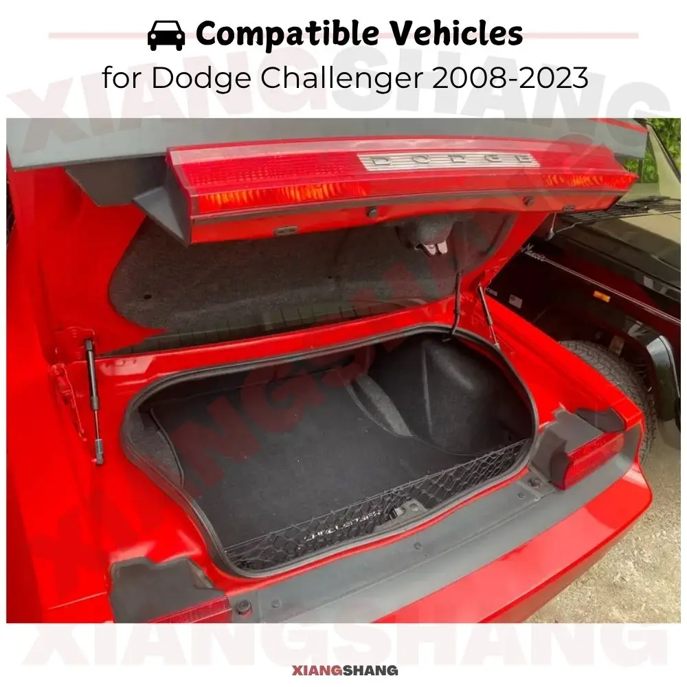 

Auto Pop-Up Trunk Struts for Dodge Challenger 2008-2023 2-door Coupe Automatic Opening Gas Lift Supports with Springs Boot Strut