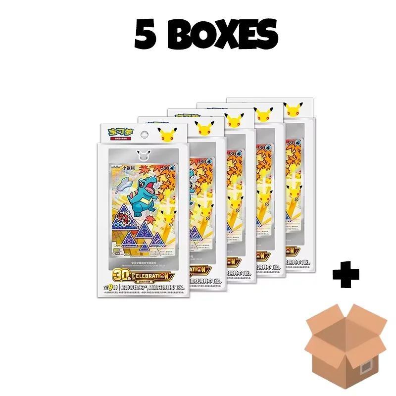 In Stock Pokemon 30th Anniversary Vol.2 Chinese Pokemon 30th Vol.2 Card First Partner Vol.2 PTCG TCG Pokemon Card image 3