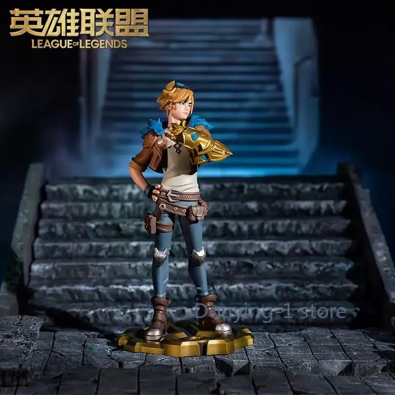 League of Legends LOL Explorer Ezreal مجموعة النحت المتوسطة لعبة Figurine.model الهدايا في الأوراق المالية