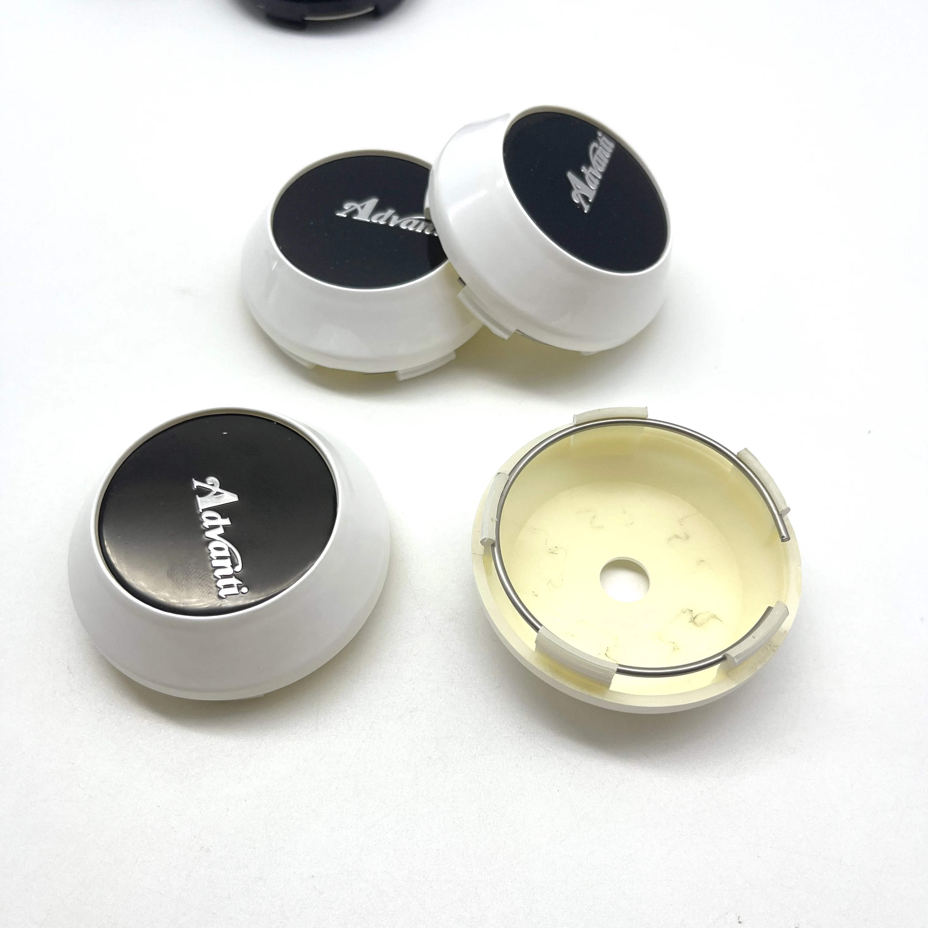 4pcs ADVAN Advanti Racing 3D Emblem Sticker 60mm 65mm 68mm 69mm Car Wheel Center Cap Rims Cover White High Cap Auto Accessorie view 5