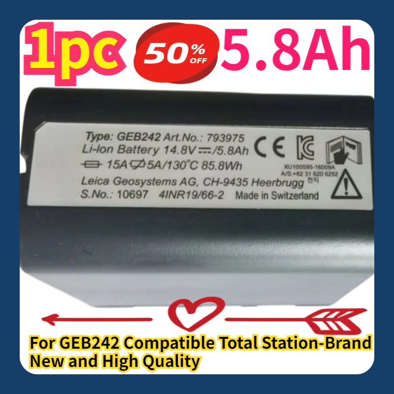 For GEB242 Compatible Total Station-Brand New and High Quality