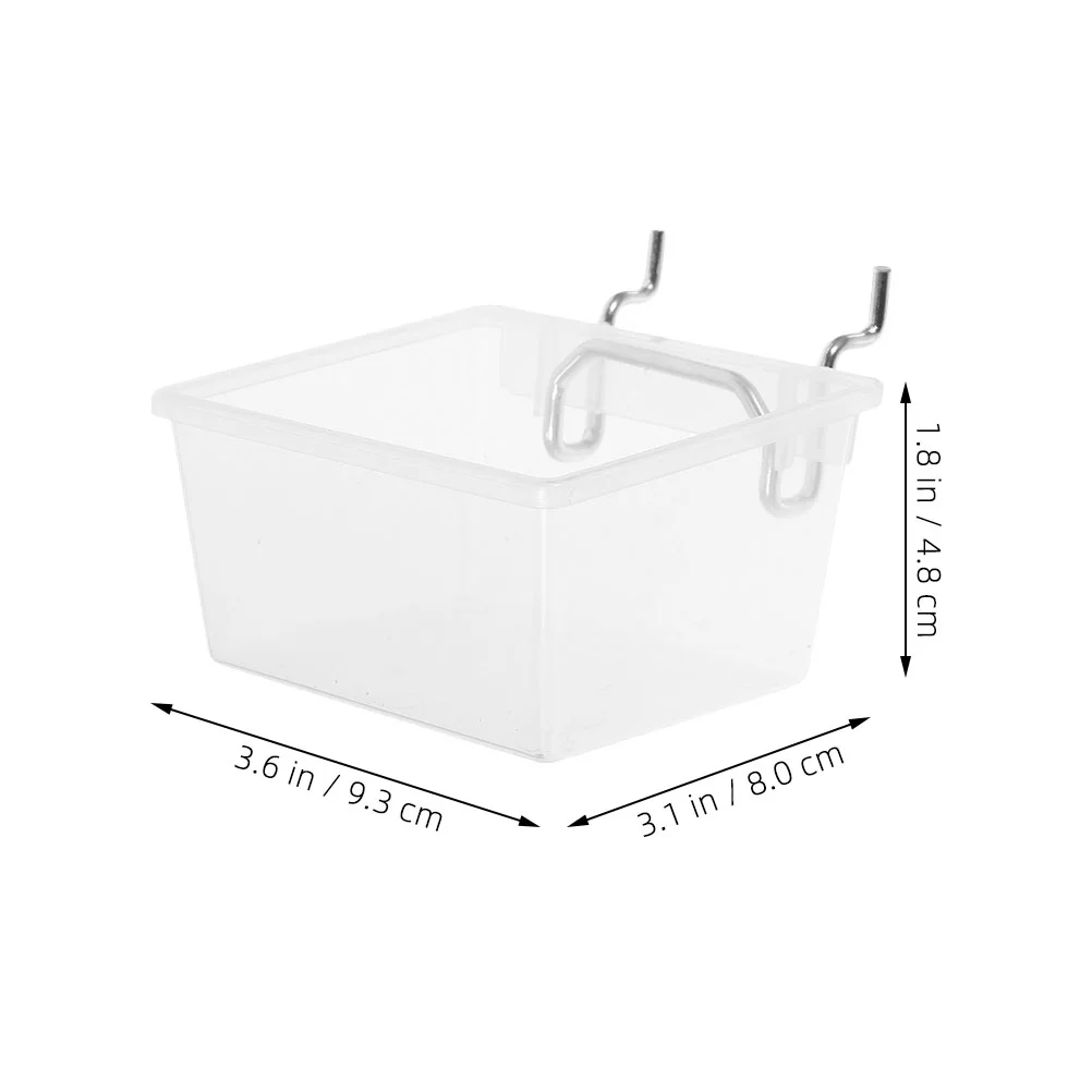 2 conjuntos de classificação caixa de armazenamento pegboard bin para garagem cestas antiestáticas casa caixas utilitário