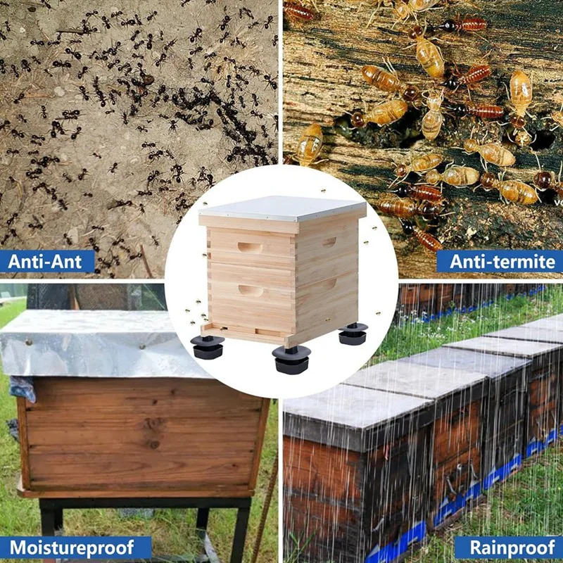 Support de Pied Robuste pour Ruche, pour Jardin Extérieur, Apiculteur, Atelier