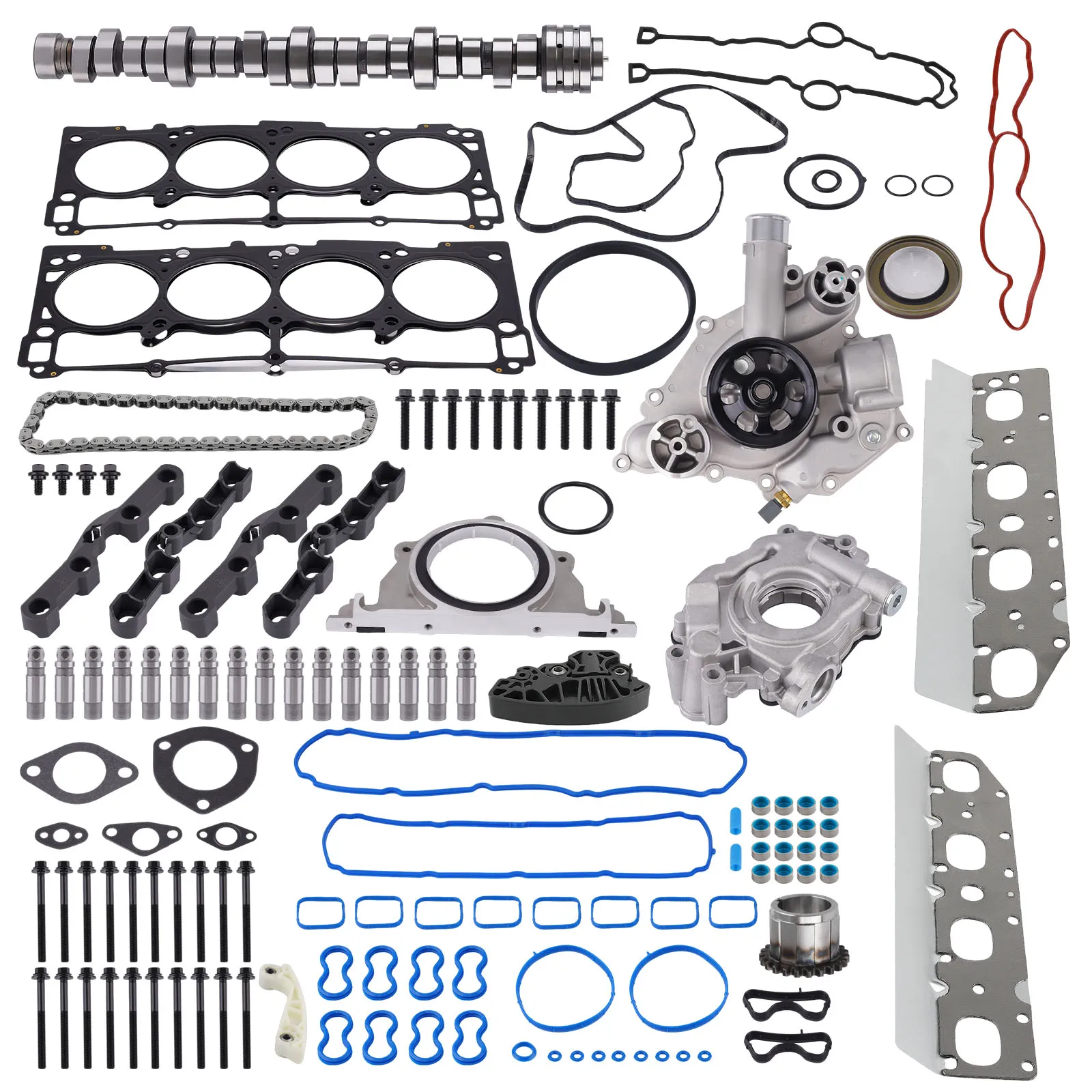 MDS Lifters Kit timing chain kit for Dodge Chrysler Aspen Limited 5.7L for Ram 1500 ST 5.7L V8 VIN: T 2011-2019 53022372AA