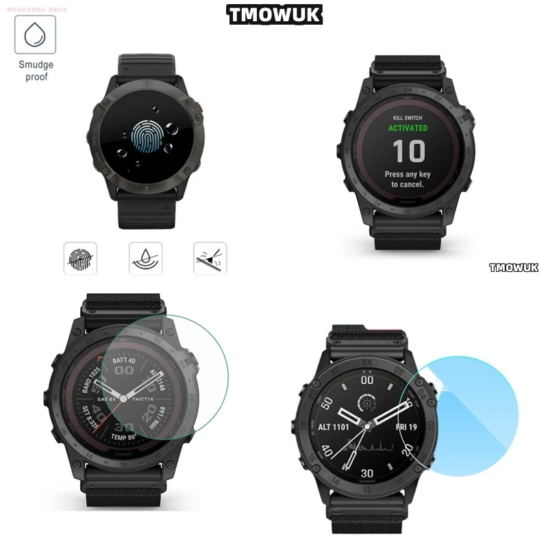 

For Garmin Tactix 7 Pro Tactix7 AMOLED Tactix 8 51mm Tactix8 47mm 9H Tempered Glass HD Clear Screen Film
