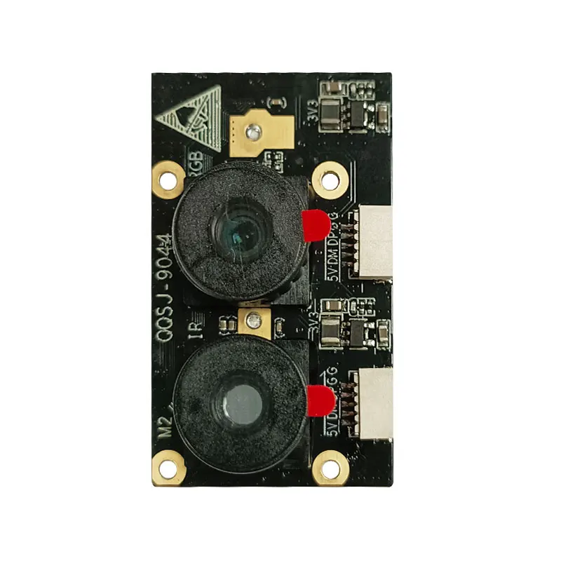 

NEW GC2053 HD 1080P RGB Binocular IR Live Detection 3D Face Recognition Visitor Machine Access Control USB Camera Module