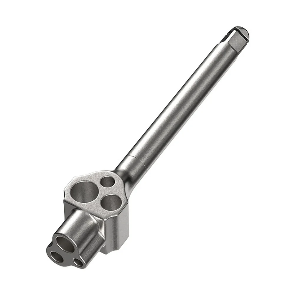 Socket Extension Bar Handle With 6.35mm Bit Adapter And 1/2 Inch Drive For Hex Wrench Ratchet Tool High Carbon Steel
