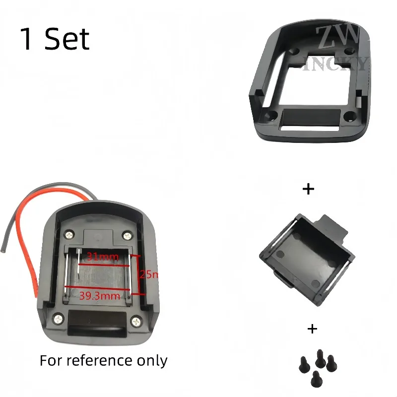 마키타 BL183, BL1430, BL1860 리튬 이온 배터리용 새로운 파워 마운트 커넥터 DIY 도구 액세서리 (공구 및 리모컨 장난감용)