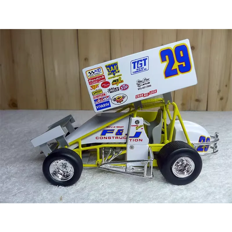 

Diecast ERTL 1:24 Scale SPRINT CAR F & J 29 American Alloy Car Model Collectible Toy Gift Souvenir Display Ornament