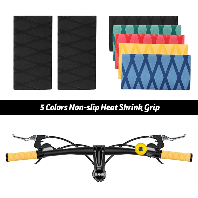 Anti-Slip Heat Shrink Motorcycle Grip Rubber Gloves Handlebar Cover Universal Replacement Motorcycle Accessories 5 Colors