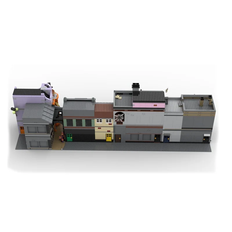 ตัวต่อโมเดลถนนไดแอนอนอลลี่ 7455 ชิ้น ของเล่นเด็ก ชุดตัวต่อ DIY ของขวัญคริสต์มาส ของขวัญวันเกิด เสริมสร้างการเรียนรู้