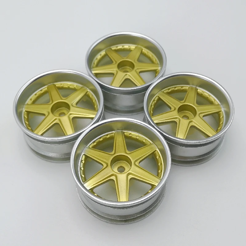 4pcs 6/9mm Offset RC Car 1/10 Scale Plastic Wheels Rims Drift On road Touring Model Hobby