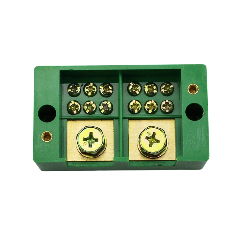 Wire Terminal Box Single Phase 2-IN 6/8-OUT FJ6/JHD Household Wire Connector Terminal Block