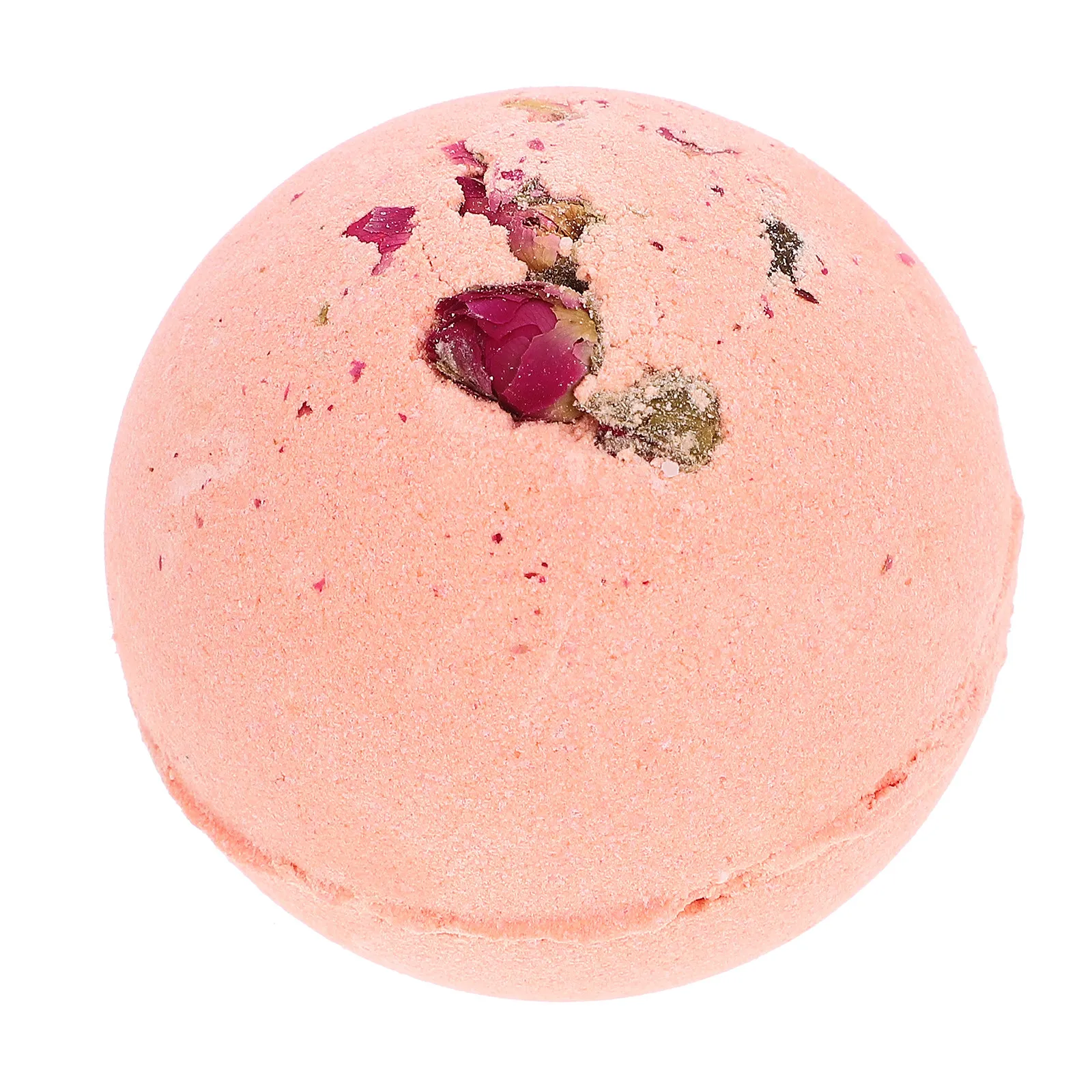 French Rose Scented Natural Bubble Bath Ball for Stress Relief Softens Cuticles Relieves Fatigue Nourishes Skin