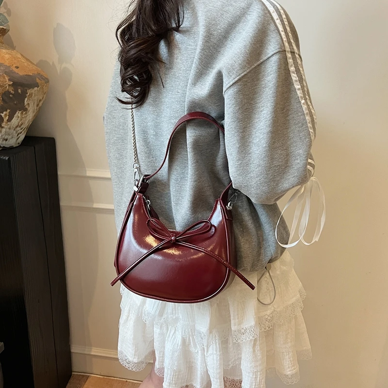 

Elegant Women Fashion Leather Luxury Classic Designer Crossbody Shoulder Tote Bag Handbag For Daily Chic Urban Style