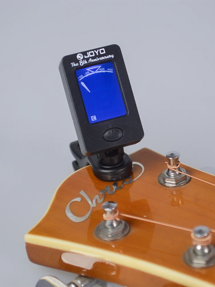 Mini accordeur numérique LCD à pince Rotation à 360 degrés pour guitare, basse, violon, ukulélé, Accessoires pour guitare