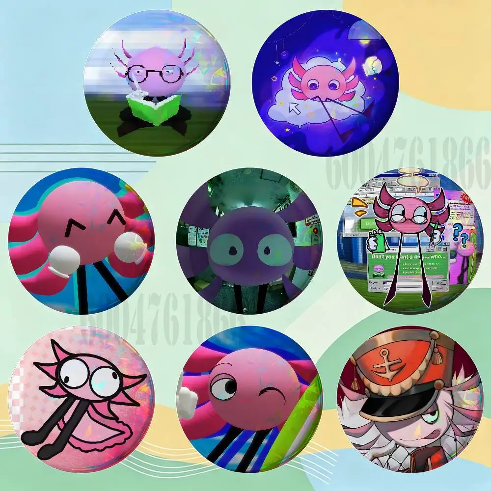 K-Kinito K-KinitoPET Custom Badges 75mm 44mm 25mm 32mm 58mm Hat Backpack Accessories Toys Collect Gifts Large