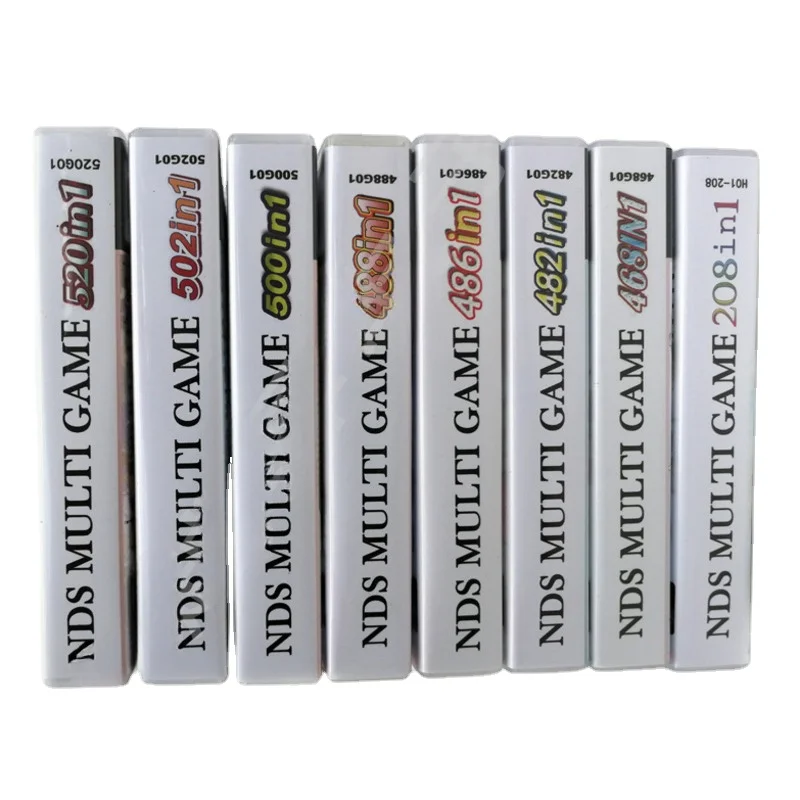 DS Multi Cards Cartridge  with Packaging Box for NDS NDSi 2DS 3DS English version Console Tool