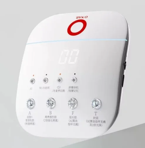 AI Nail Light No.1 Special Wireless Keyboard for convenient remote control operation. Comes with a matching accessory.