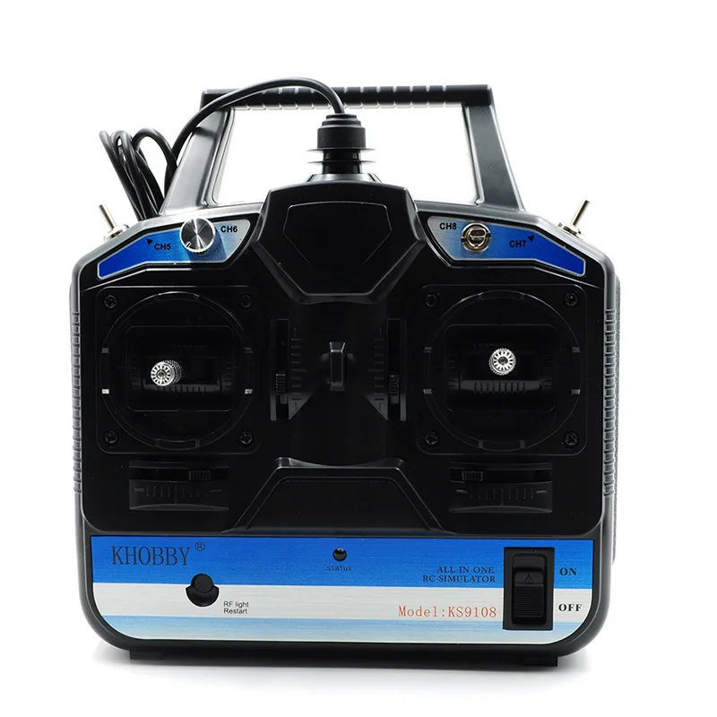 

181 emulator 8 channel KS9108 support G7/5.5 model flight fixed wing simulation with dongle