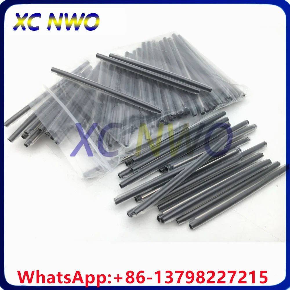 1000pcs/Lot,pink/yellow/black Colors Fiber Optic Fusion Splice Protection Sleeves Colorful Heat Shrinkable Tube OD1.2*45/50/60mm