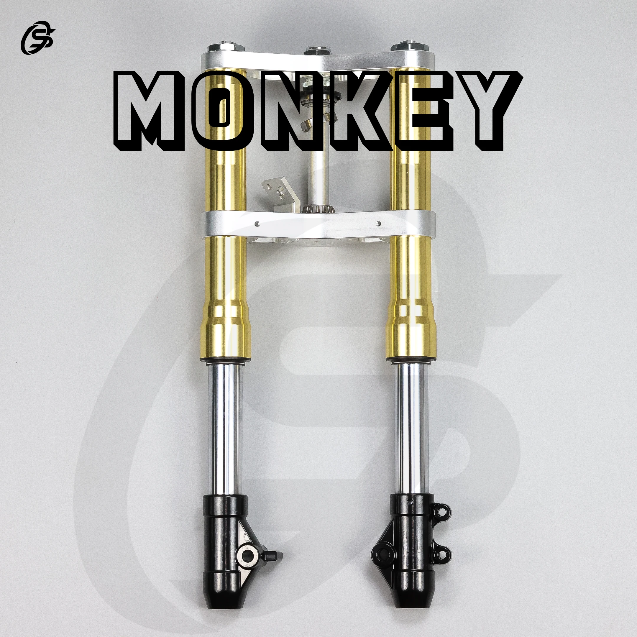 Z50 Golden Front Shock Absorber Set Monkey Fork Kit CNC Set Motorcycles Parts Rebound Speed Adjustable