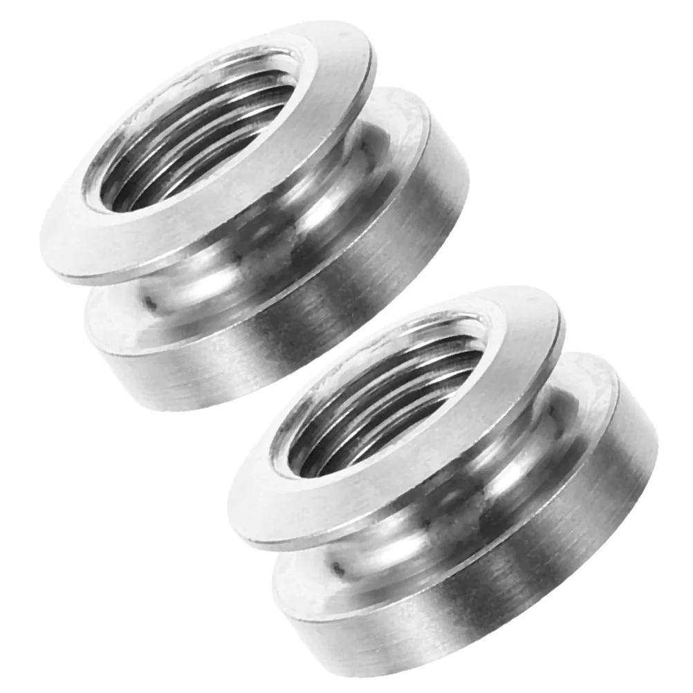 

2pcs Tail Nail Cap Pickup Endpin Caps Silver M9 Thread for Acoustic Guitar Strap Button Accessories Copper Durable