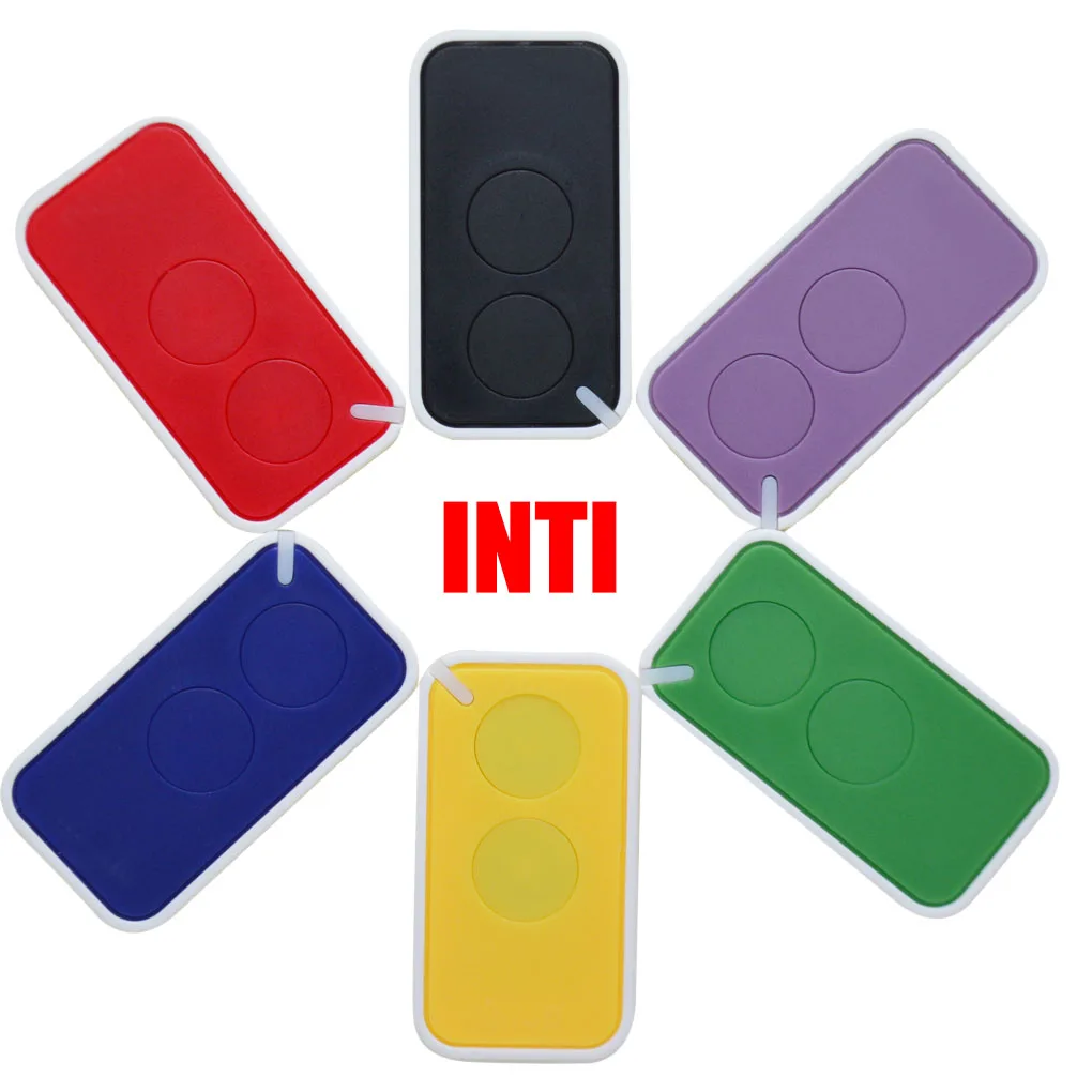 INTI 433MHz Remote wireless scrollcode compatible with FLO2RS FLO4RS remote garage doors