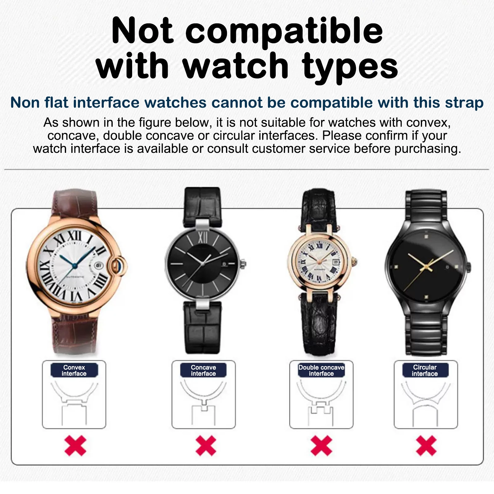 Kitykiss-スマートウォッチバンド、クイックリリース、プレミアムウォッチバンド、ブルー、グレー、カジュアルアクセサリー、ホリデーギフト、16mm、20mm、22mm、24mm